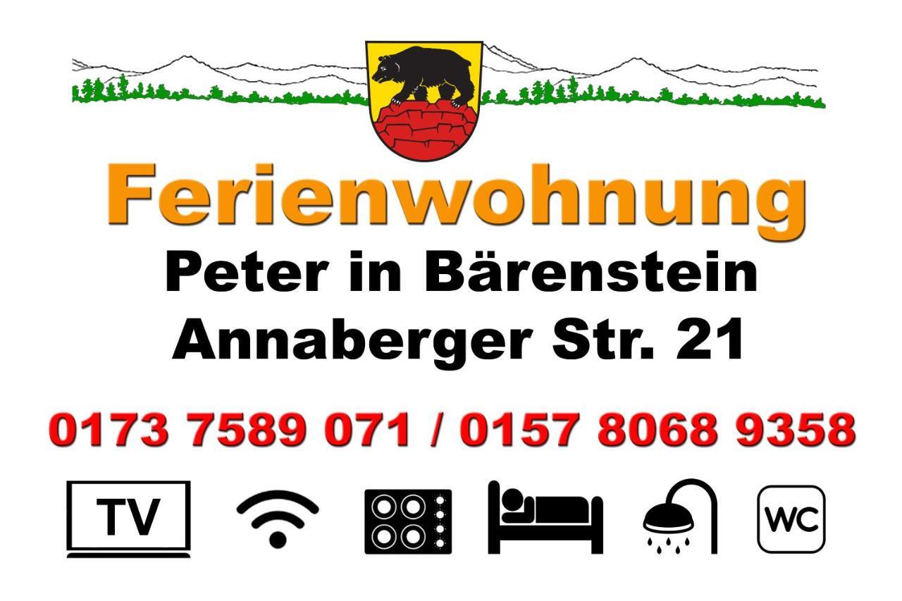 Kleine Fewo Peter In Baerenstein ภายนอก รูปภาพ